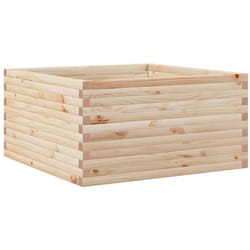 Vidaxl - Jardinière 90x90x46 cm bois de pin massif