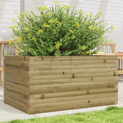 vidaXL Jardinière - Bois de Pin Imprégné