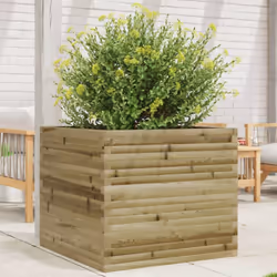 Cette jardinière sera parfaite pour les amateurs de bricolage pour décorer les jardins, les balcons ou les patios. Bois impré ...