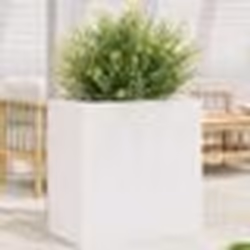 vidaXL Jardinière blanc 70x40x68,5 cm bois de pin massif