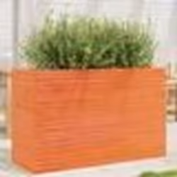 vidaXL Jardinière cire marron 110x40x68,5 cm bois de pin massif
