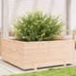 vidaXL Jardinière 110x110x49,5 cm bois de pin massif