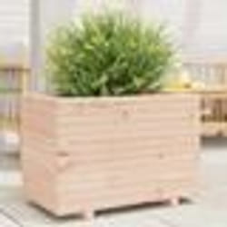 vidaXL Jardinière 70x40x49,5 cm bois de pin massif