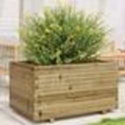 vidaXL Jardinière 90x60x49,5 cm bois de pin imprégné