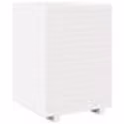 vidaXL Jardinière blanc 50x50x72,5 cm bois de pin massif