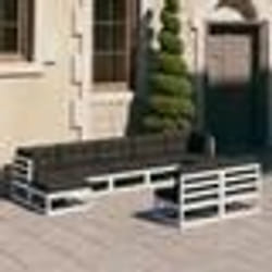 vidaXL Jardinière 70x40x72,5 cm bois de pin massif