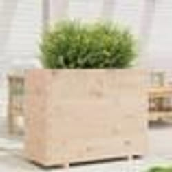 vidaXL Jardinière 90x40x72,5 cm bois de pin massif