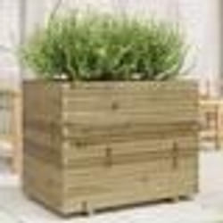 vidaXL Jardinière 90x60x72,5 cm bois de pin imprégné