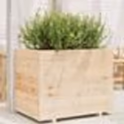 vidaXL Jardinière 90x60x72 cm bois de pin massif