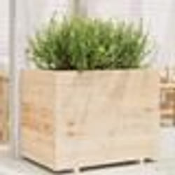 vidaXL Jardinière 90x60x72 cm bois de pin massif