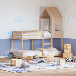 Lit superposé sans matelas 80x200 cm bois de pin massif Vidaxl