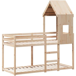 Vidaxl - Lit Superposé Sans Matelas 90x200 Cm Bois De Pin Massif