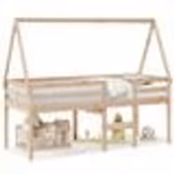 vidaXL Lit haut sans matelas 80x200 cm bois de pin massif - 80 x 200 cm