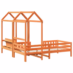 VidaXL 3282173 Lit pour enfant Marron Bois - Vue supplémentaire 8