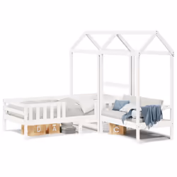 VidaXL 3282175, Blanc, Bois, 90 x 200 mm, 1 pièce(s)