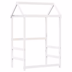 VidaXL 3282178 Lit pour enfant Blanc Bois
