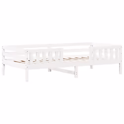 VidaXL 3282178 Lit pour enfant Blanc Bois - Vue supplémentaire 6