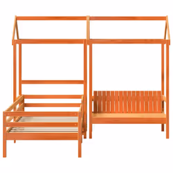 VidaXL 3282179 Lit pour enfant Marron Bois - Vue supplémentaire 6