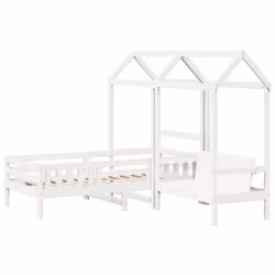 VidaXL 3282184, Blanc, Bois, 75 x 190 mm, 1 pièce(s)