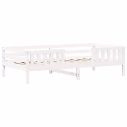 VidaXL 3282184 Lit pour enfant Blanc Bois - Vue supplémentaire 7