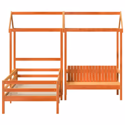VidaXL 3282185 Lit pour enfant Marron Bois - Vue supplémentaire 6