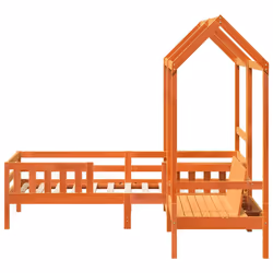 VidaXL 3282185 Lit pour enfant Marron Bois - Vue supplémentaire 8