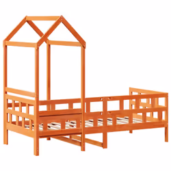 VidaXL 3282236 Lit pour enfant Marron Bois - Vue supplémentaire 7