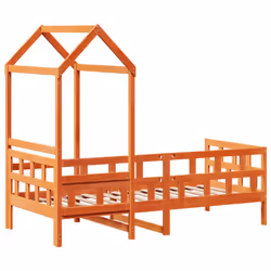 VidaXL 3282239 Lit pour enfant Marron Bois - Vue supplémentaire 7