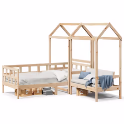 VidaXL 3282243 Lit pour enfant Bois