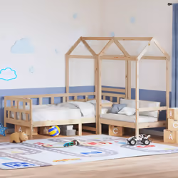 VidaXL 3282243 Lit pour enfant Bois