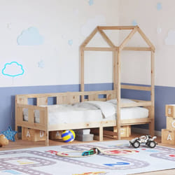 Vidaxl - Lit De Jour Avec Toit Sans Matelas 80x200 Cm Bois Massif