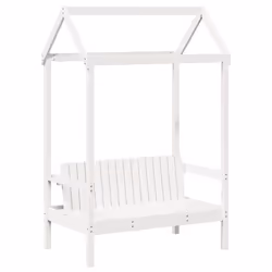 VidaXL 3282297 Lit pour enfant Blanc Bois - Vue supplémentaire 5