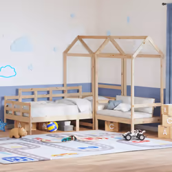 VidaXL 3282306 Lit pour enfant Bois