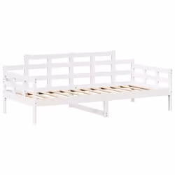 VidaXL 3282309 Lit pour enfant Blanc Bois - Vue supplémentaire 6