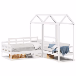 VidaXL 3282311, Blanc, Bois, 90 x 190 mm, 1 pièce(s)