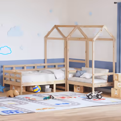 VidaXL 3282330 Lit pour enfant Bois