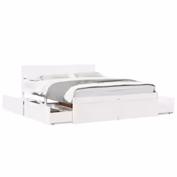 VidaXL 3282349, Blanc, 1455 mm, 2,06 m, 780 mm, 1400 x 2000 mm, 1 pièce(s)