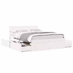 VidaXL 3282358, Blanc, 1405 mm, 195,5 cm, 780 mm, 1350 x 1900 mm, 1 pièce(s)