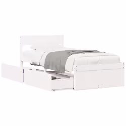 VidaXL 3282361, Blanc, 1255 mm, 195,5 cm, 780 mm, 1200 x 1900 mm, 1 pièce(s)