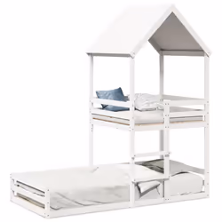 VidaXL 3282391, Blanc, Bois, 90 x 200 mm, 1 pièce(s)