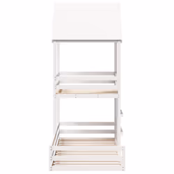VidaXL 3282394 Lit pour enfant Blanc Bois - Vue supplémentaire 4