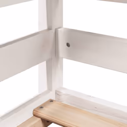 VidaXL 3282394 Lit pour enfant Blanc Bois - Vue supplémentaire 6