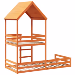 VidaXL 3282395 Lit pour enfant Marron Bois - Vue supplémentaire 5