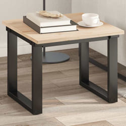 Dessus de table 50x50x1,7 cm carré bois de pin massif Vidaxl