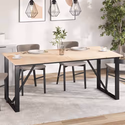 Donnez une nouvelle vie à votre table avec ces dessus de table en bois. C'est une excellente solution pour renouveler votre t ...