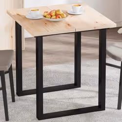 Donnez une nouvelle vie à votre table avec ces dessus de table en bois. C'est une excellente solution pour renouveler votre t ...