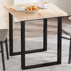 vidaXL Dessus de table 2 pcs 70x35x2,5cm rectangulaire bois pin massif
