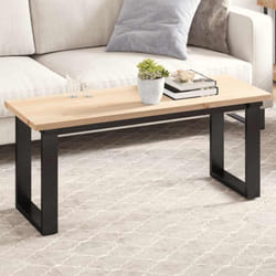 Dessus de table 110x40x2,5 cm rectangulaire bois de pin massif - Vidaxl