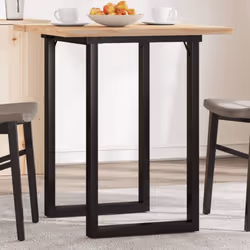Profitez chaque jour d'un repas parfait en famille ou entre amis autour de cette table à manger ! Matériau durable : le bois  ...