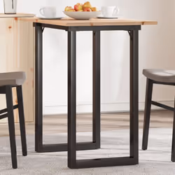 Profitez chaque jour d'un repas parfait en famille ou entre amis autour de cette table à manger ! Matériau durable : le bois  ...
